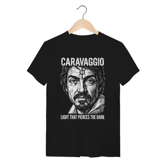 Camiseta Caravaggio Arte Barroca Algodão Premium Unissex