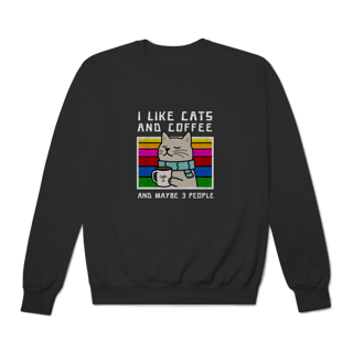 Nome do produto Moletom Gato & Café