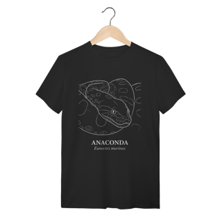 Nome do produto Camiseta Anaconda Eunectes Murinus Concept - 100% Algodão Unissex Premium