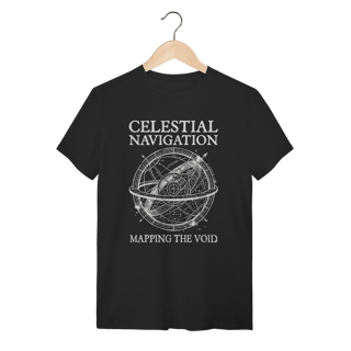 Nome do produto Camiseta Coordenadas Celestiais: Mapeando o Infinito