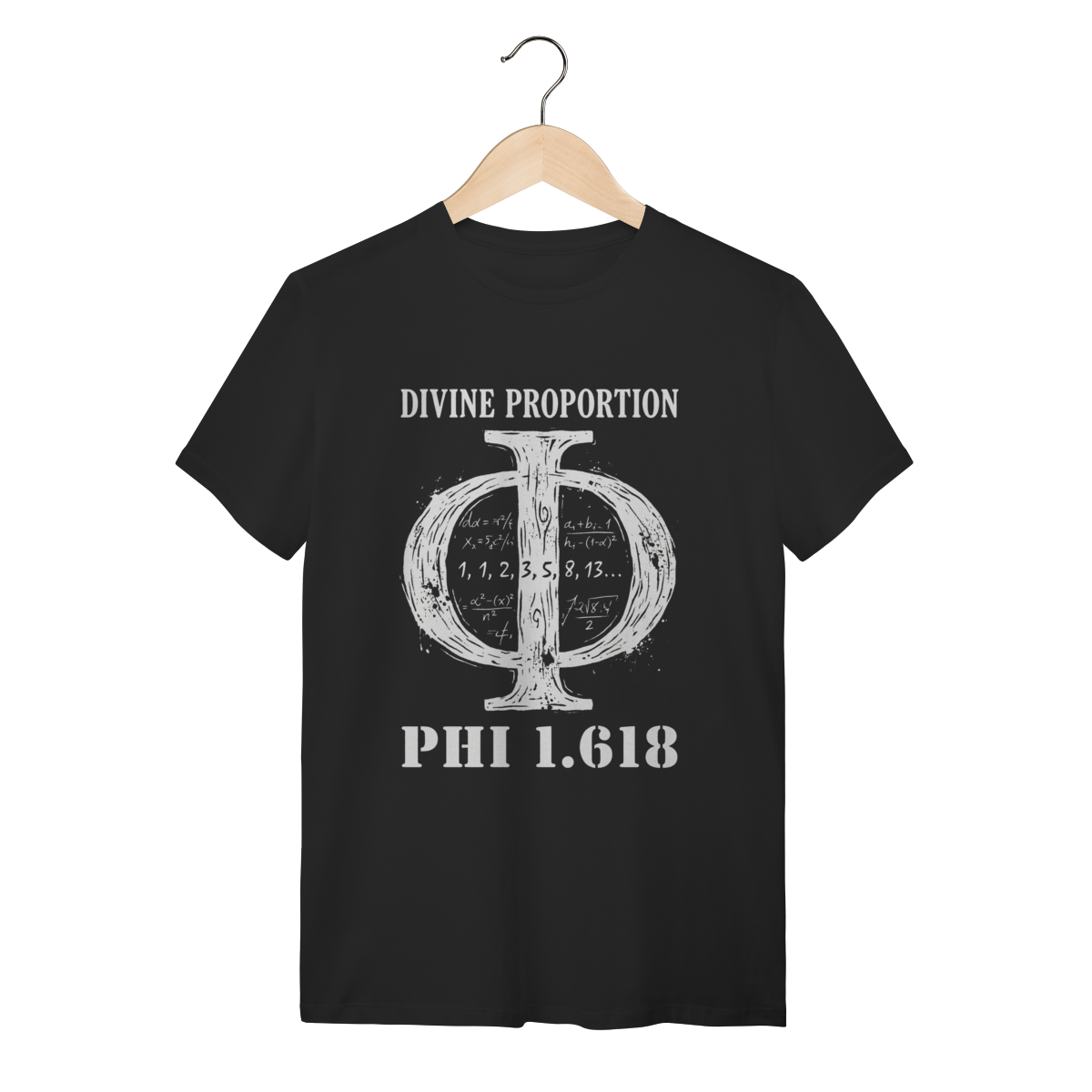 Nome do produto: Camiseta Phi Golden Ratio: A Assinatura Matemática da Beleza