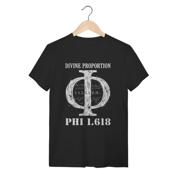 Camiseta Phi Golden Ratio: A Assinatura Matemática da Beleza