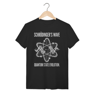 Nome do produto Camiseta Schrödinger’s Wave: O Colapso da Função de Onda