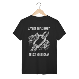 Nome do produto Camiseta Mosquetão & Montanha: O Elo da Liberdade