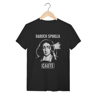 Nome do produto Camiseta Baruch Spinoza – Caute (Filosofia e Ética)