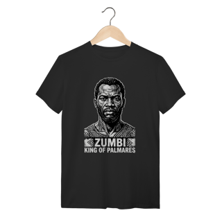 Nome do produto Camiseta Zumbi dos Palmares – História do Brasil