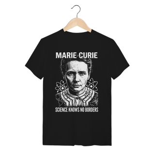 Nome do produto Camiseta Marie Curie Física Radioatividade Unissex