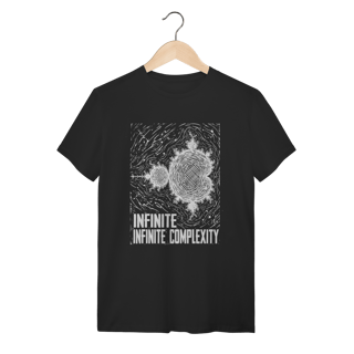 Nome do produto Camiseta Conjunto de Mandelbrot: A Geometria do Infinito (Matemática & Caos)