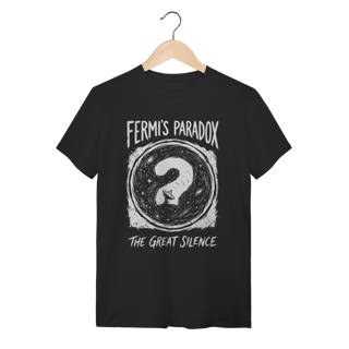 Nome do produto Camiseta Paradoxo de Fermi: O Silêncio do Universo