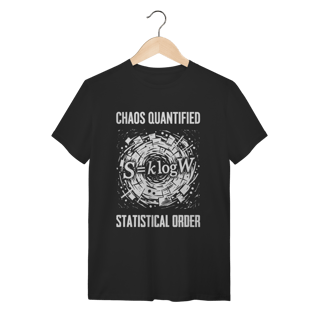 Nome do produto Camiseta Boltzmann Entropy: S = k log W (Física e Termodinâmica)