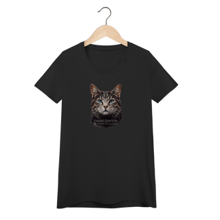 Nome do produto Camiseta Baby Long Quality - Gnosis: Conhece-te a Ti Mesmo (Gato Grego)