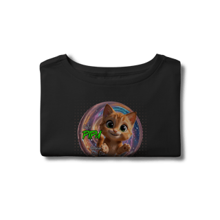 Nome do produto Cropped Gato Pipu - Alegria Todo Dia