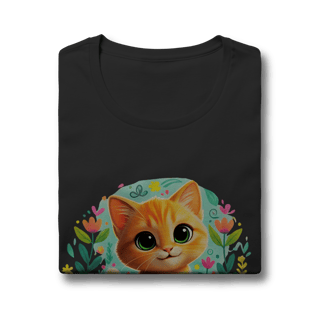 Nome do produto Camiseta Baby Long Quality Gato Pipu - Vida Mais Leve