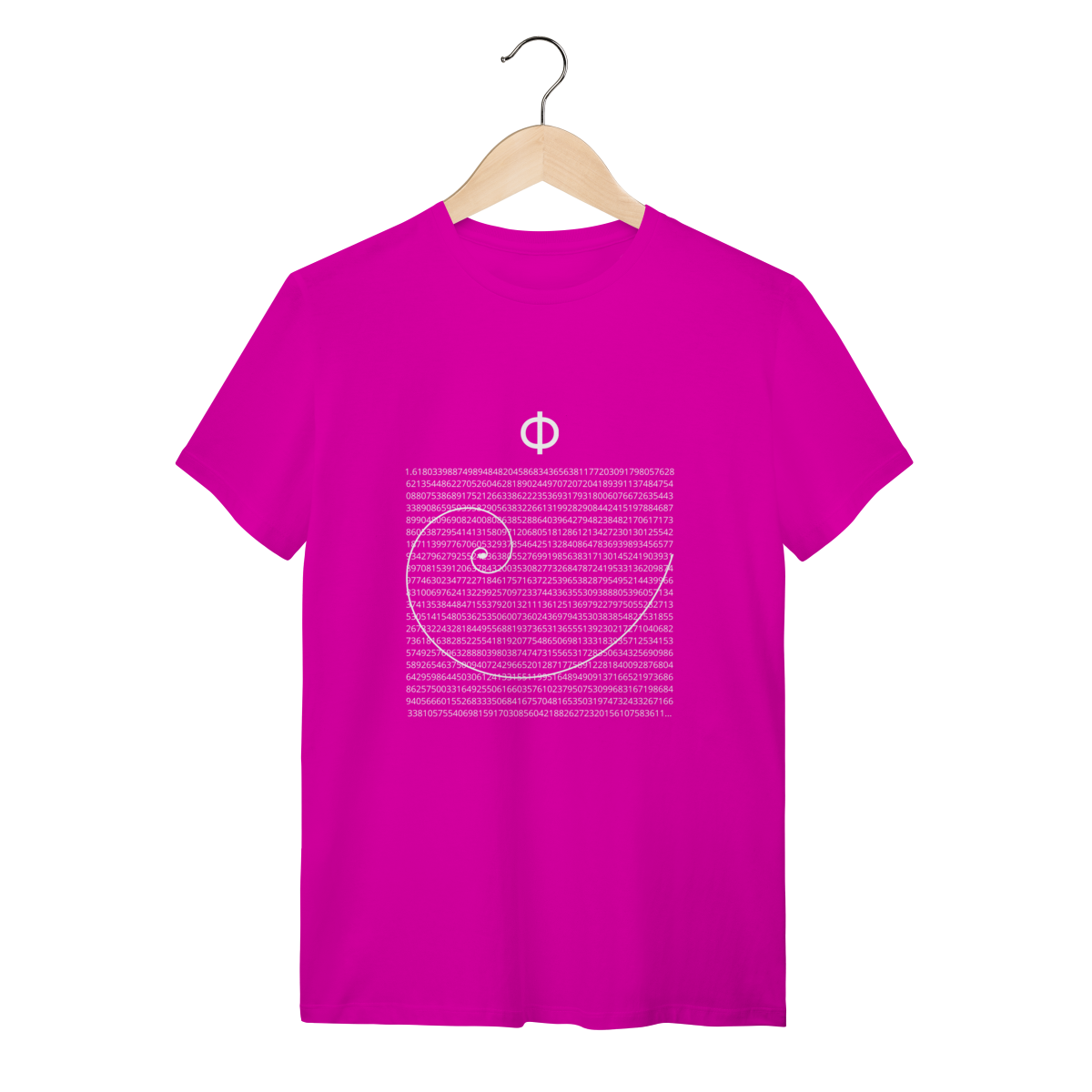 Nome do produto: Camiseta Proporção Áurea | Para Pessoas Que Admiram o Conhecimento