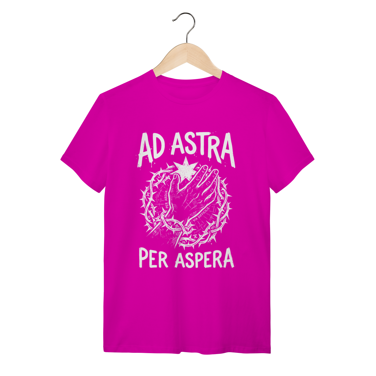 Nome do produto: Camiseta Ad Astra Per Aspera: O Triunfo Sobre o Caos