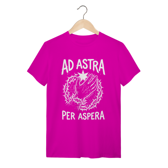 Camiseta Ad Astra Per Aspera: O Triunfo Sobre o Caos