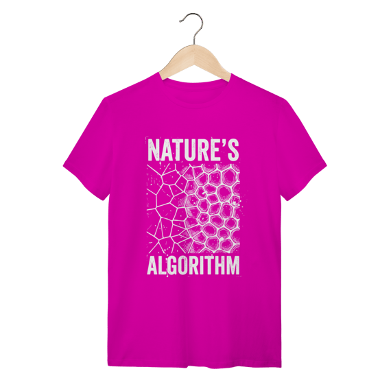 Camiseta Voronoi Diagram: A Geometria da Natureza (Arquitetura & Math)
