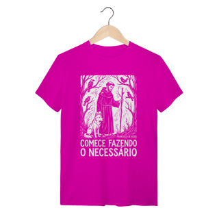 Nome do produto Camiseta Francisco de Assis – Filosofia e Sabedoria