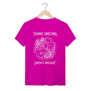 Nome do produto Camiseta Voyager Golden Record: O Mensageiro Cósmico