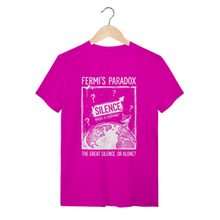 Nome do produto Camiseta Paradoxo de Fermi: O Silêncio do Universo