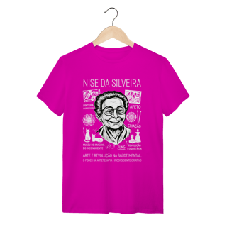 Nome do produto Camiseta Nise da Silveira - Imagens do Inconsciente