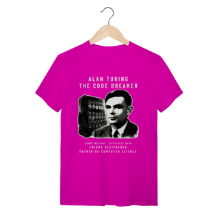 Nome do produto Camiseta Alan Turing - O Pai da Computação