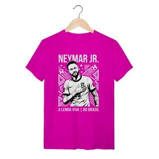 Nome do produto Camiseta Neymar Jr.: A Lenda Viva do Brasil – Edição Especial