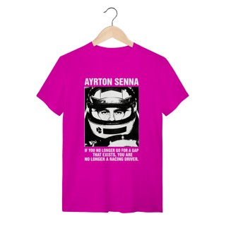 Nome do produto Camiseta Ayrton Senna: O Gap da Lenda – Edição Especial