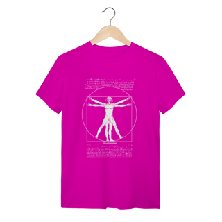 Nome do produto Camiseta Homem Vitruviano Da Vinci: A Proporção Divina – Edição Especial