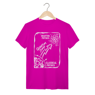 Nome do produto Camiseta Salto Quântico: A Evolução da Matéria