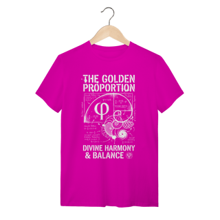 Nome do produto Camiseta Phi Golden Ratio: A Assinatura Matemática da Beleza