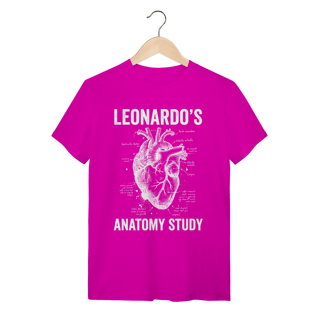 Nome do produto Camiseta Coração Anatômico Da Vinci: A Mecânica da Vida