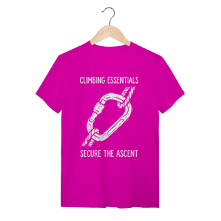 Nome do produto Camiseta Mosquetão & Montanha: O Elo da Liberdade