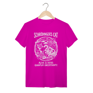 Nome do produto Camiseta Gato de Schrödinger: O Paradoxo Quântico