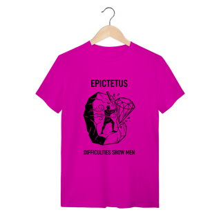 Nome do produto Camiseta Epicteto – O Manual (Frases Estoicas)