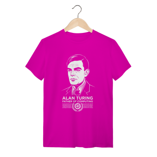 Nome do produto Camiseta Alan Turing – Ciência da Computação
