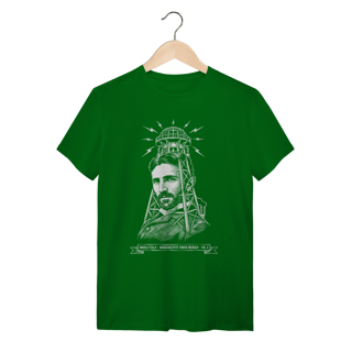 Nome do produto Camiseta Nikola Tesla – Engenharia Elétrica