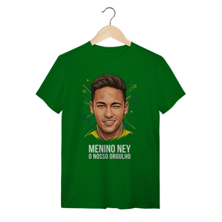 Nome do produto Camiseta Menino Ney: O Nosso Orgulho – Edição Especial
