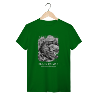 Nome do produto Camiseta Black Caiman Concept - 100% Algodão Unissex Premium