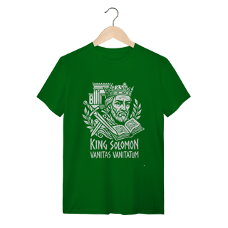 Nome do produto Camiseta Rei Salomão – Sabedoria e Filosofia