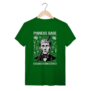 Nome do produto Camiseta Phineas Gage - O Legado da Neurociência