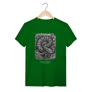 Nome do produto Camiseta Anaconda Eunectes Murinus Concept - 100% Algodão Unissex Premium