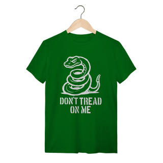 Nome do produto Camiseta Don't Tread On Me: O Símbolo da Liberdade Individual