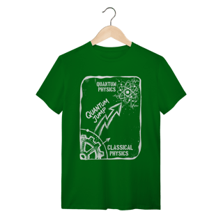 Nome do produto Camiseta Salto Quântico: A Evolução da Matéria