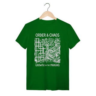 Nome do produto Camiseta Order & Chaos: O Equilíbrio do Tao e Jung