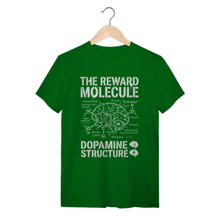 Nome do produto Camiseta Molécula de Dopamina: A Química da Recompensa