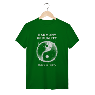Nome do produto Camiseta Yin Yang: O Equilíbrio do Caos
