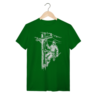 Nome do produto Camiseta Lineman: O Legado da Alta Tensão