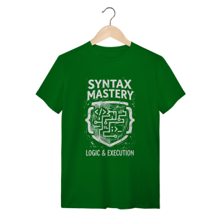 Nome do produto Camiseta Syntax Dev: O Código do Criador 