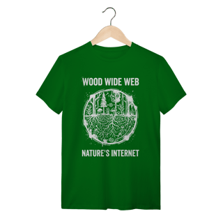 Nome do produto Camiseta Wood Wide Web: A Rede da Vida